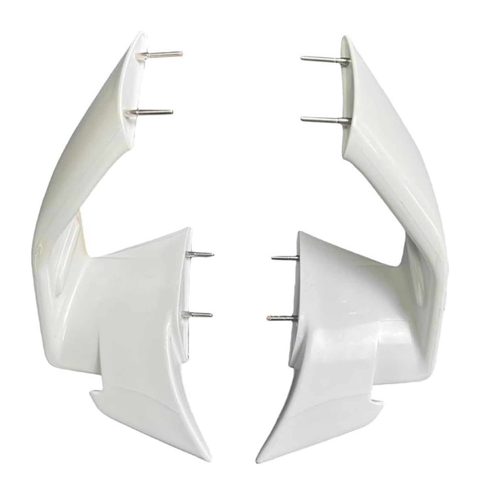 Seitenluftkanal Abdeckung Für S1000RR 2023 2024 Aerodynamische Seite Flügel Vorderseite Abtrieb Nackte Spoiler Verkleidung Zubehör Motorrad Fixed Wing Seitenverkleidung(Unpainted) von SRVSQTPTVK
