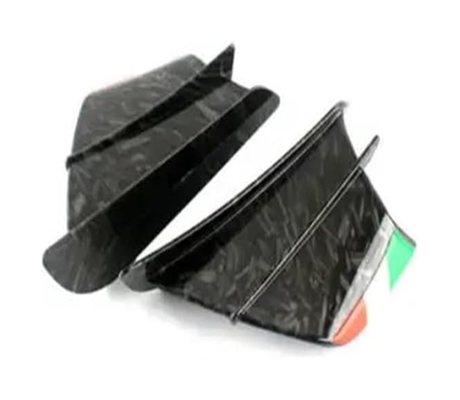 Seitenluftkanal Abdeckung Für S1000RR 50 125 Motorrad Seitenflügel Motorrad Winglet Aerodynamischer Seitenflügel Fin Spoiler Seitenverkleidung(ABS Forging w Decals) von SRVSQTPTVK