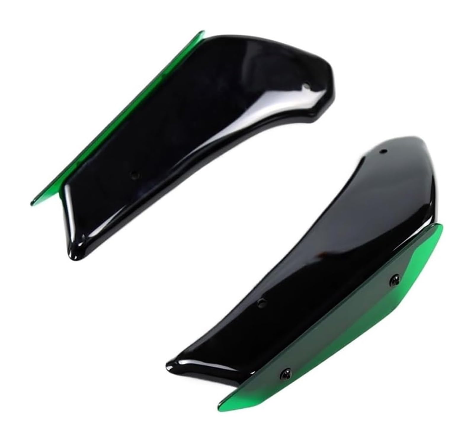 Seitenluftkanal Abdeckung Für S1000RR Für M1000RR 2019-2022 Frontspoiler Feste Wind Winglets Motorrad Winglet Aerodynamische Flügel Kit Spoiler Seitenverkleidung(Grün) von SRVSQTPTVK