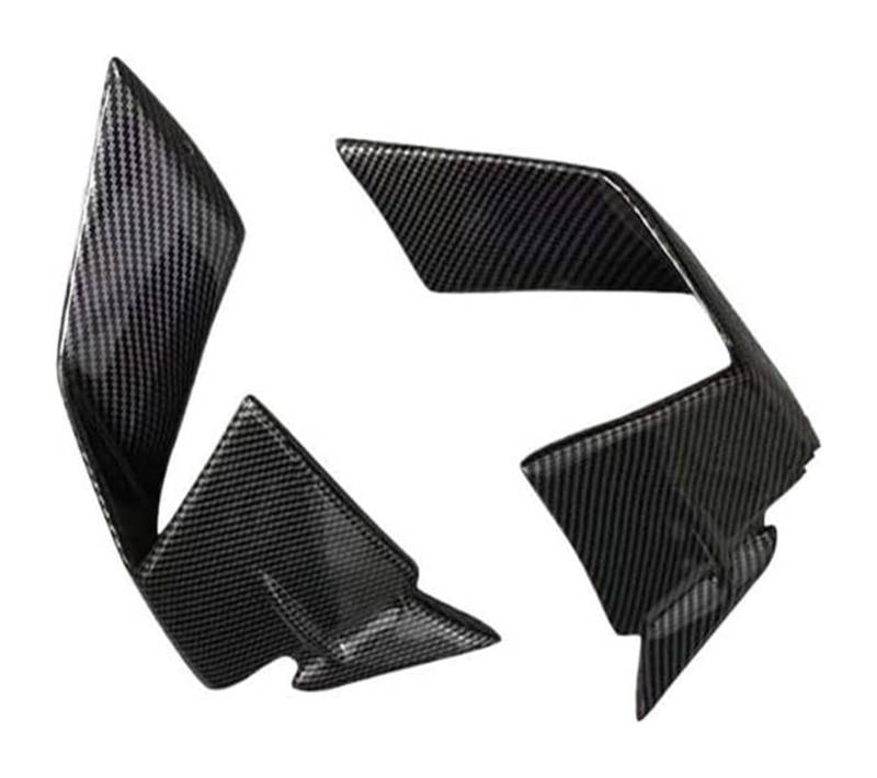 Seitenluftkanal Abdeckung Für S1000RR Für M1000RR 2019-2023 Motorrad Frontspoiler Feste Wind Winglets Winglet Aerodynamische Flügel Spoiler Seitenverkleidung von SRVSQTPTVK