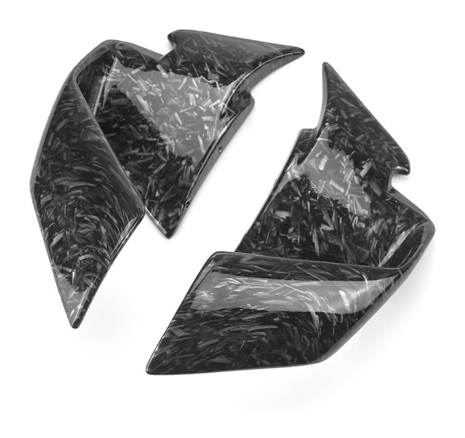 Seitenluftkanal Abdeckung Für S1000RR Für M1000RR 2022 Motorrad Verkleidung Zubehör Vorne Aerodynamische Spoiler Winglet Windschutzscheibe Flügel Seitenverkleidung(Color-01) von SRVSQTPTVK
