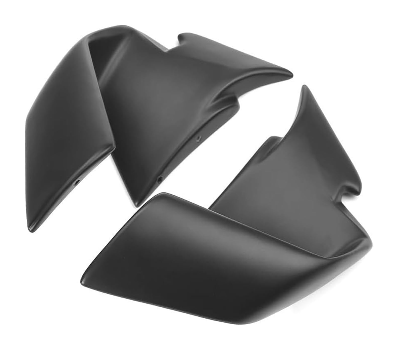Seitenluftkanal Abdeckung Für S1000RR Für M1000RR 2022 Motorrad Verkleidung Zubehör Vorne Aerodynamische Spoiler Winglet Windschutzscheibe Flügel Seitenverkleidung(Matte Black Color) von SRVSQTPTVK