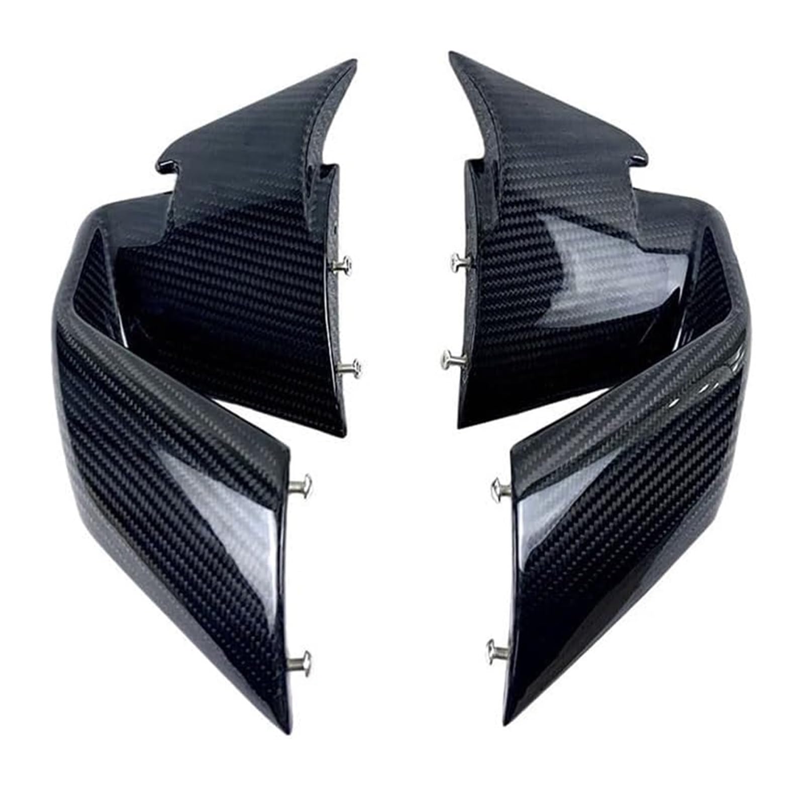 Seitenluftkanal Abdeckung Für S1000RR Für S1000 RR Für M1000RR 2019-2023 Winglet Aerodynamische Flügel Deflektor Spoiler Motorrad Verkleidung Seite Seitenverkleidung(Carbon Fiber 19-22) von SRVSQTPTVK