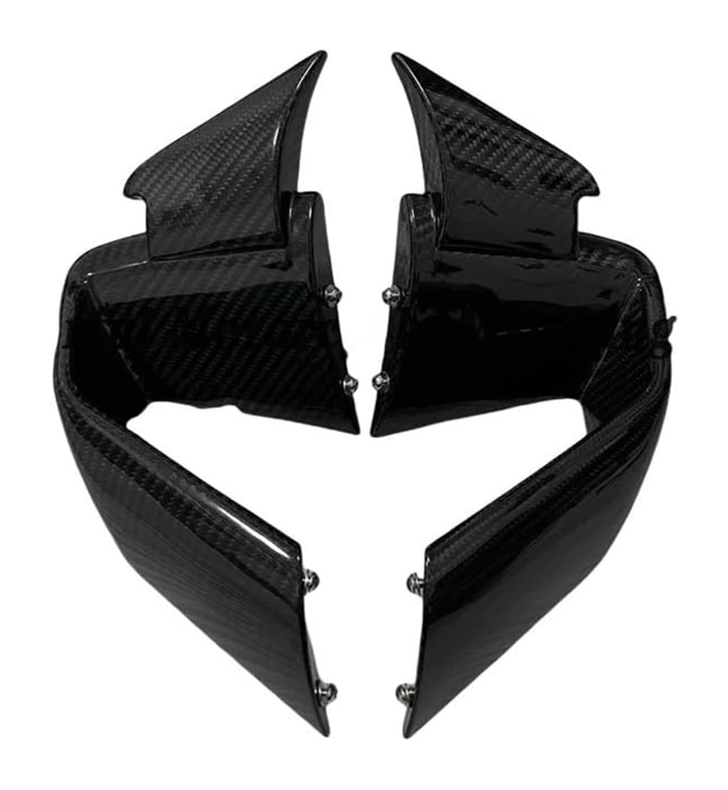 Seitenluftkanal Abdeckung Für S1000RR Für S1000RR 2019-2024 Motorrad Zubehör Fixed Wing Fixed Winglet Flügel Deflektor Spoiler Seite Spoiler Gugel Seitenverkleidung(Color 19-22) von SRVSQTPTVK