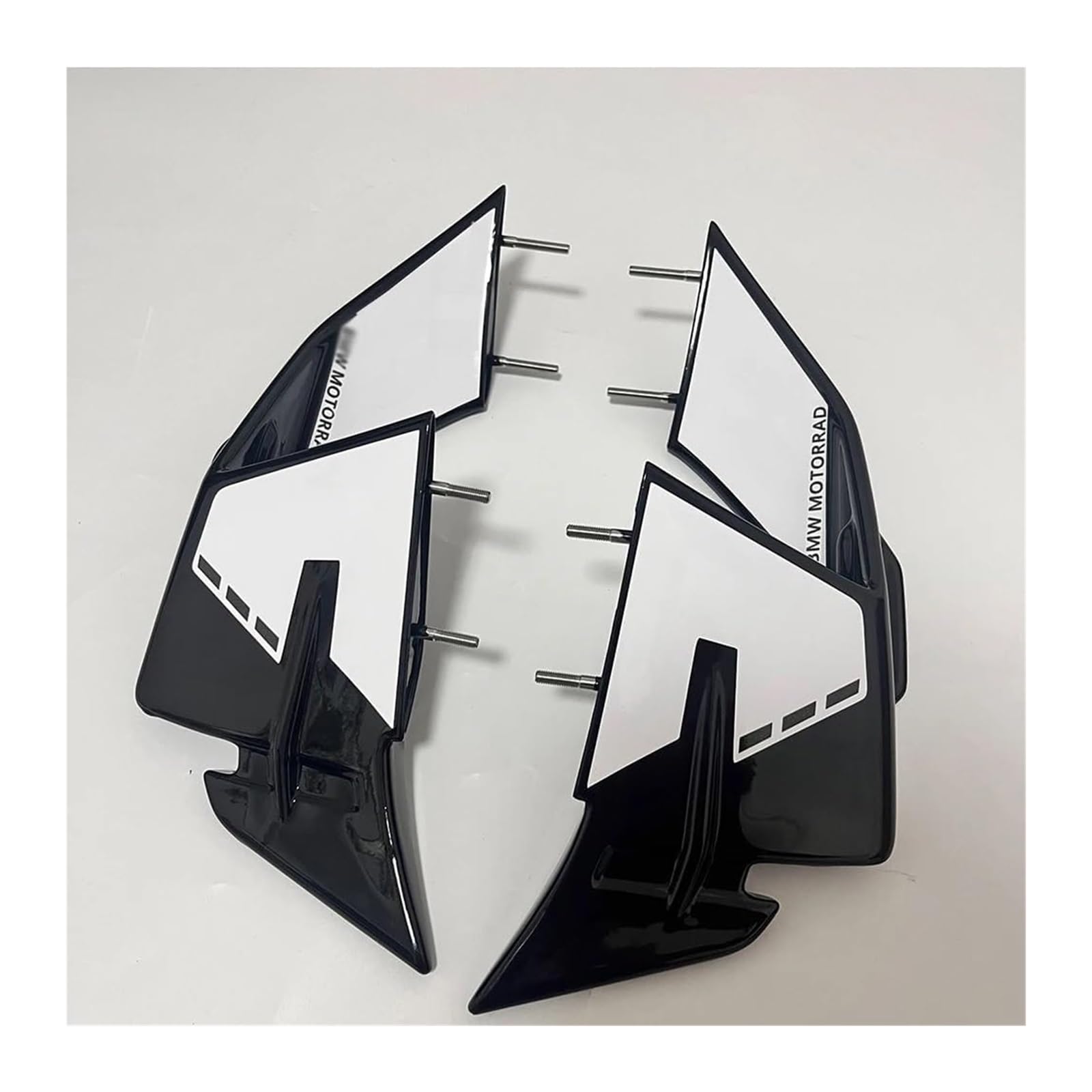 Seitenluftkanal Abdeckung Für S1000RR M1000RR 2019-2024 Motorrad Winglet Aerodynamische Flügel Kit Spoiler Frontspoiler Feste Wind Winglets Seitenverkleidung(23-24 White) von SRVSQTPTVK