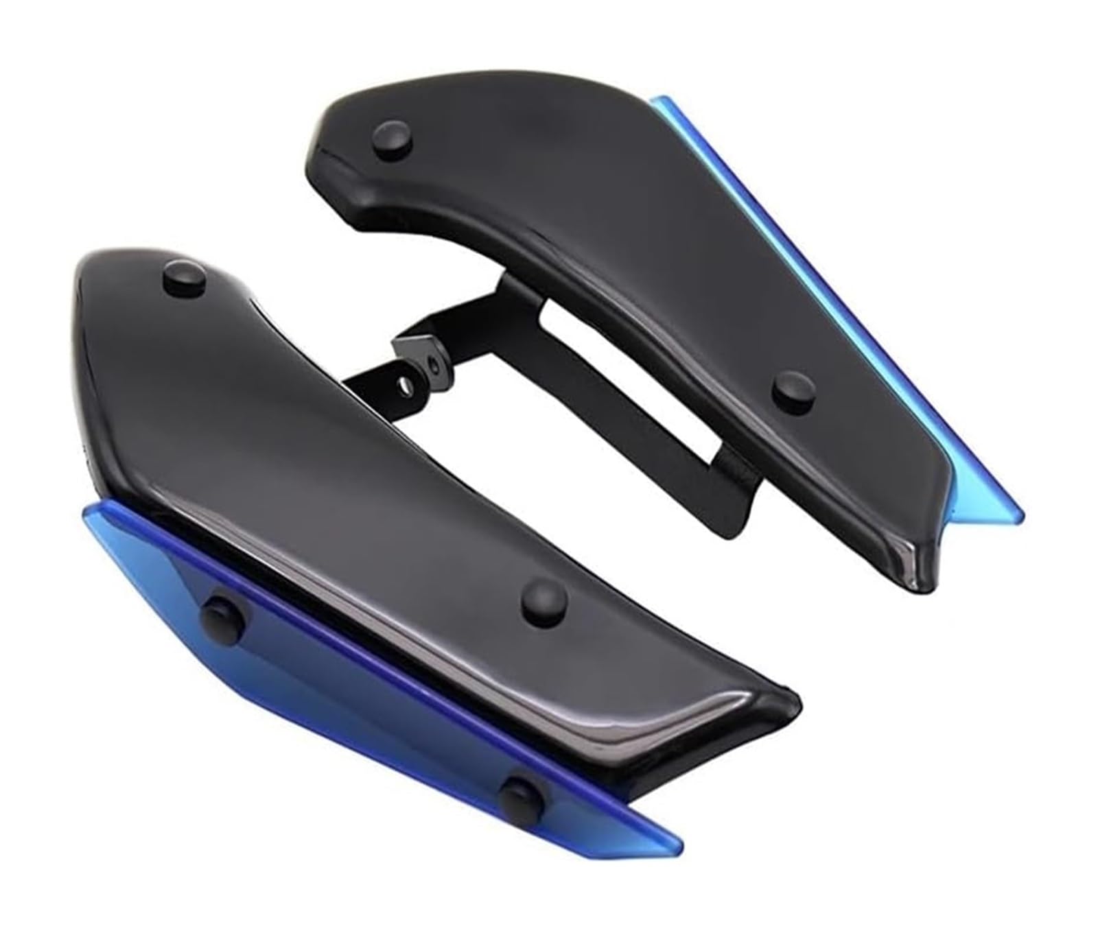 Seitenluftkanal Abdeckung Für S1000RR S 1000 RR 2019-2021 Motorrad Seite Abtrieb Sport Spoiler Aerodynamische Feste Winglet Verkleidung Flügel Windschutzscheibe Seitenverkleidung(Blau) von SRVSQTPTVK