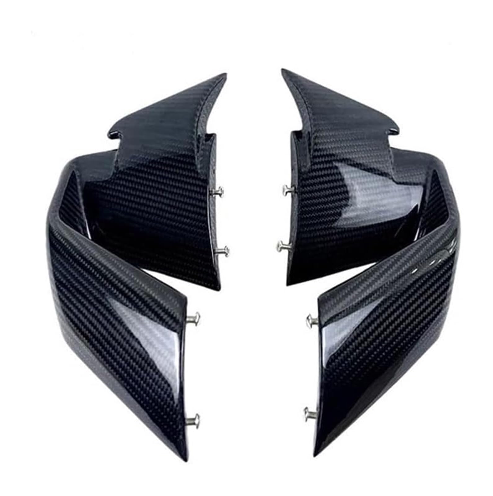Seitenluftkanal Abdeckung Für S1000RR S1000 RR 2019-2022 Motorrad Zubehör Verkleidung Seite Winglekit Winglet Aerodynamische Flügel Deflektor Spoiler Seitenverkleidung(Carbon-Texture) von SRVSQTPTVK