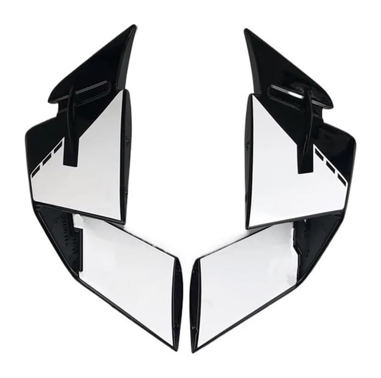 Seitenluftkanal Abdeckung Für S1000RR S1000 RR 2019-2022 Motorrad Zubehör Verkleidung Seite Winglekit Winglet Aerodynamische Flügel Deflektor Spoiler Seitenverkleidung(Weiß) von SRVSQTPTVK