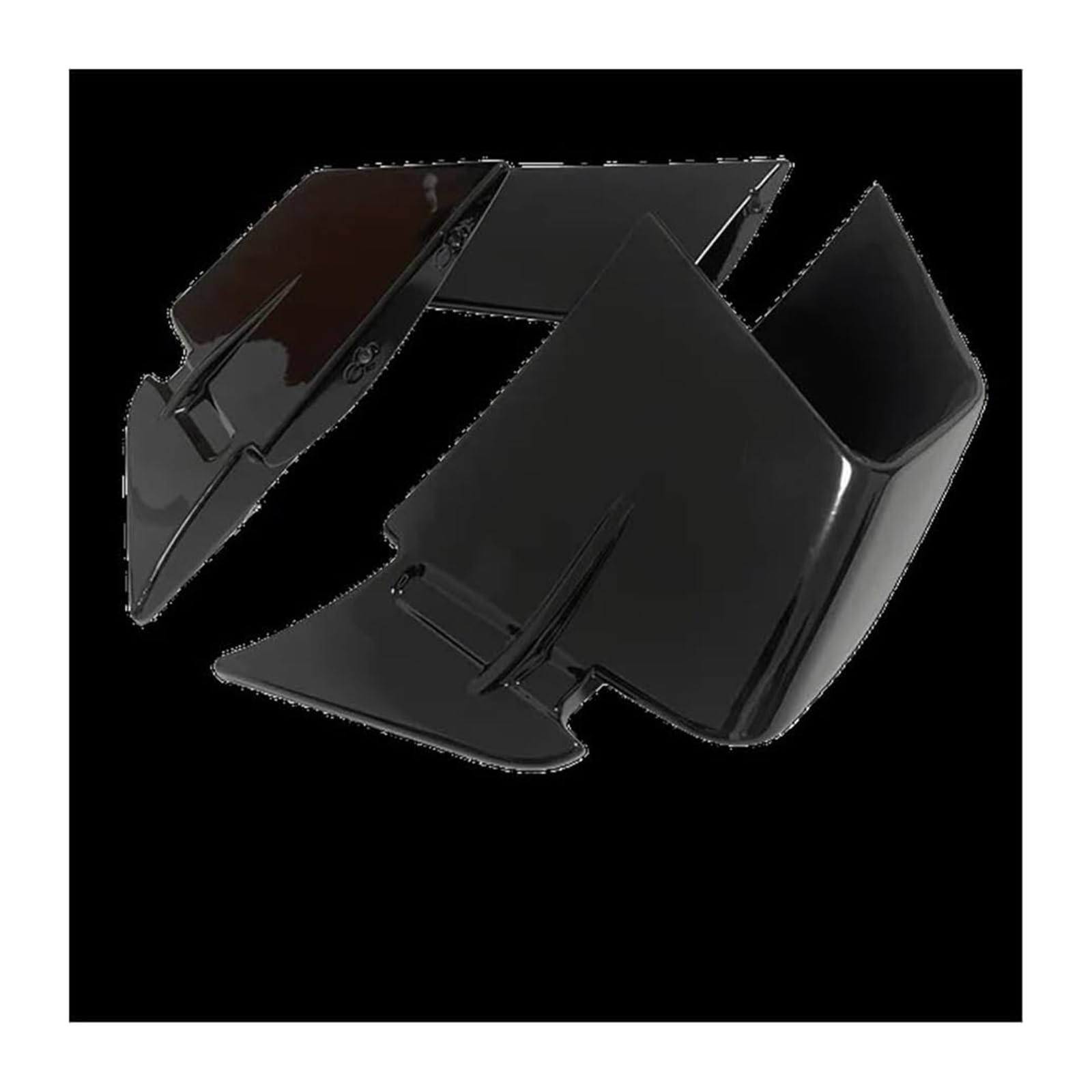 Seitenluftkanal Abdeckung Für S1000RR S1000 RR M1000RR 2019-2023 Motorrad Verkleidung Seite Winglet Aerodynamische Flügel Deflektor Spoiler Seitenverkleidung(19-22 Bright Black) von SRVSQTPTVK