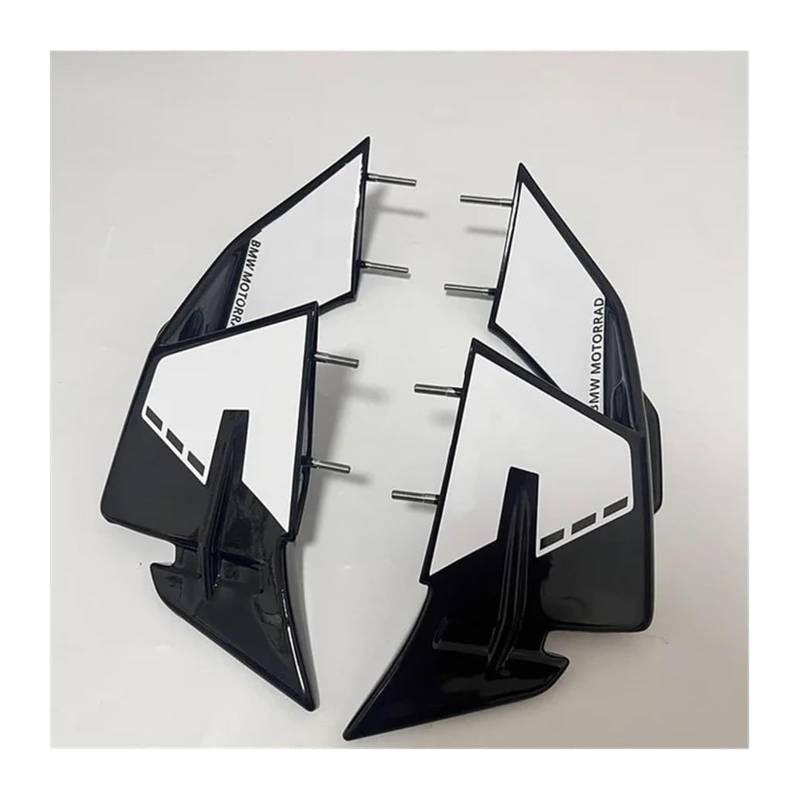 Seitenluftkanal Abdeckung Für S1000RR S1000 RR M1000RR 2019-2023 Motorrad Verkleidung Seite Winglet Aerodynamische Flügel Deflektor Spoiler Seitenverkleidung(White 23-24) von SRVSQTPTVK