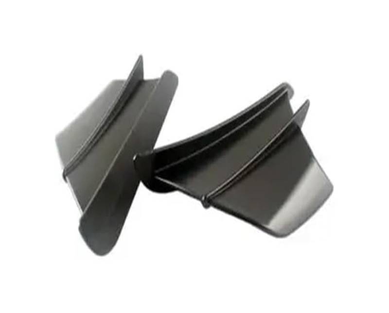 Seitenluftkanal Abdeckung Für Suz&uki GSX-R600 GSXR750 GSX-R1000 Für Haya&busa Motorrad Seite Flügel Motorrad Winglet Aerodynamische Seite Flügel Fin Spoiler Seitenverkleidung(Schwarz) von SRVSQTPTVK