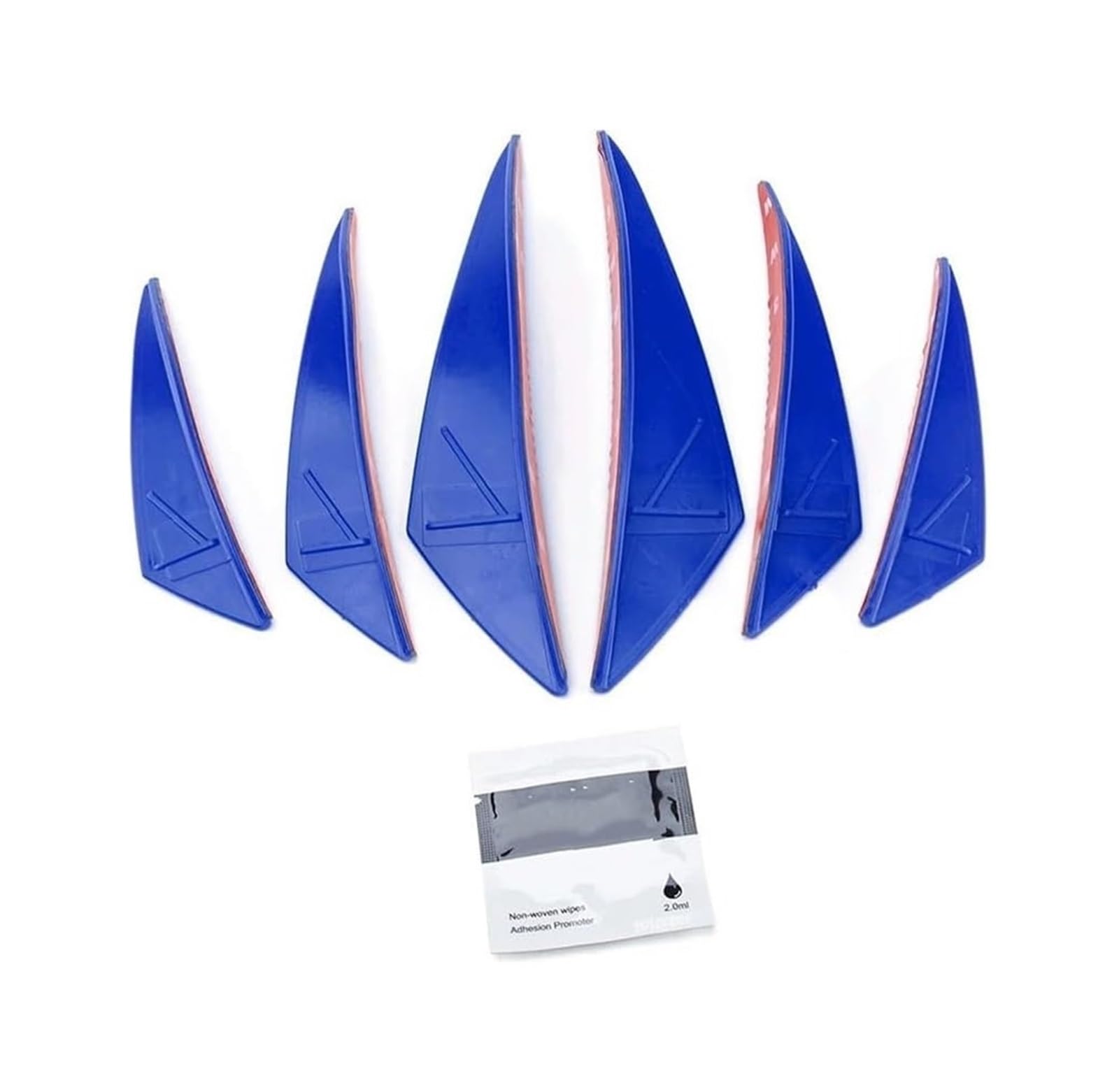 Seitenluftkanal Abdeckung Für Suzuk Motorrad Front Winglet Verkleidung Seite Flügel Windschutzscheibe Air Deflektor Aerodynamische Flügel Kit Spoiler Seitenverkleidung(Blau) von SRVSQTPTVK