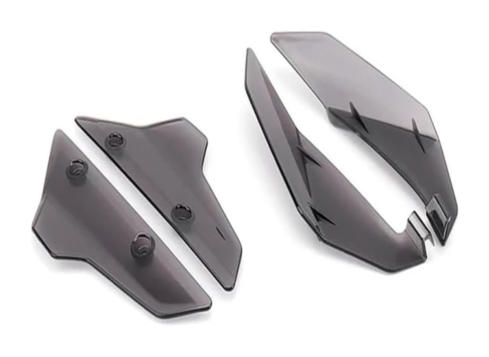 Seitenluftkanal Abdeckung Für XL 750 2023 Seite Spoiler Windschutz Windschutz Acryl Motorrad Seite Flügel Zubehör Motorrad Front Deflektoren Seitenverkleidung(Gray) von SRVSQTPTVK