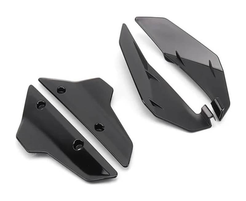 Seitenluftkanal Abdeckung Für XL 750 2023 Seite Spoiler Windschutz Windschutz Acryl Motorrad Seite Flügel Zubehör Motorrad Front Deflektoren Seitenverkleidung(Schwarz) von SRVSQTPTVK