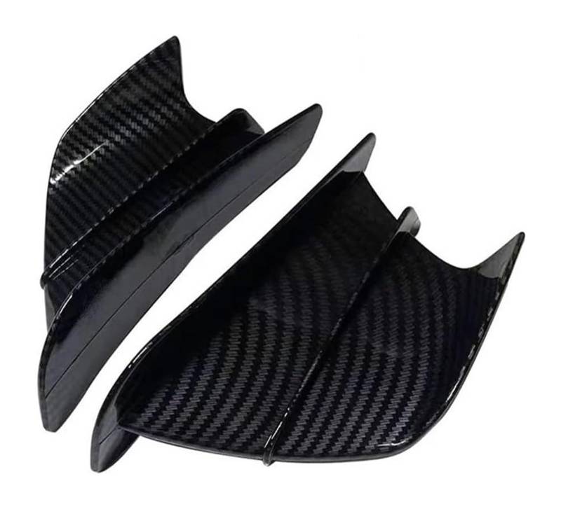Seitenluftkanal Abdeckung Für Y&amaha MT-07 MT10 MT03 MT09 Für Tracer 900Gt Für Tenere700 MT125 Motorrad Modifikation Aerodynamische Feste Windflügel Kit Spoiler Seitenverkleidung(Gloss Carbon Fiber) von SRVSQTPTVK