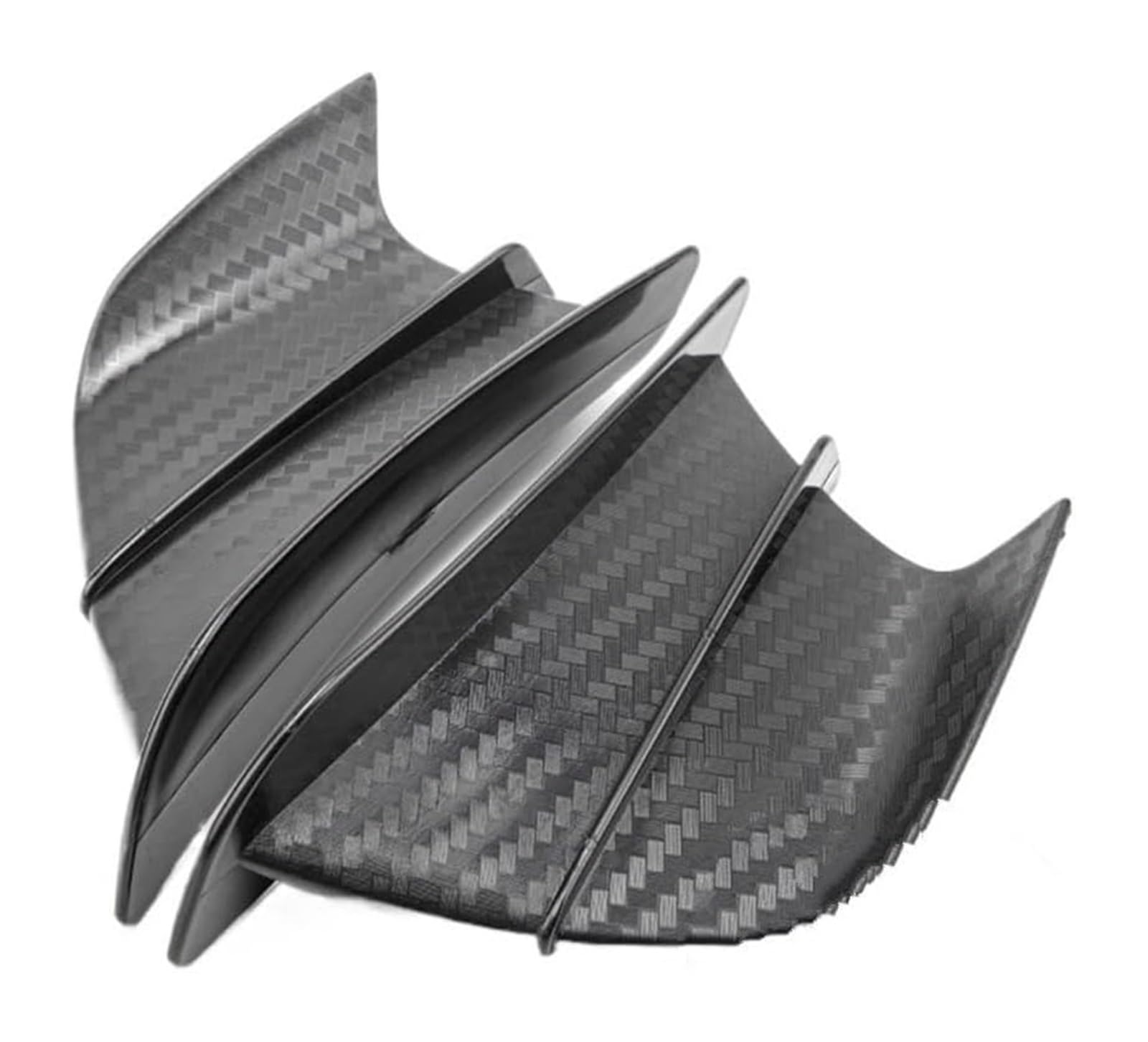 Seitenluftkanal Abdeckung Für Y&amaha Seitenspoiler Cowl Motorrad Winglet Aerodynamisches Wing Kit Spoiler Protection Guard Wind Seitenverkleidung(Black-2) von SRVSQTPTVK