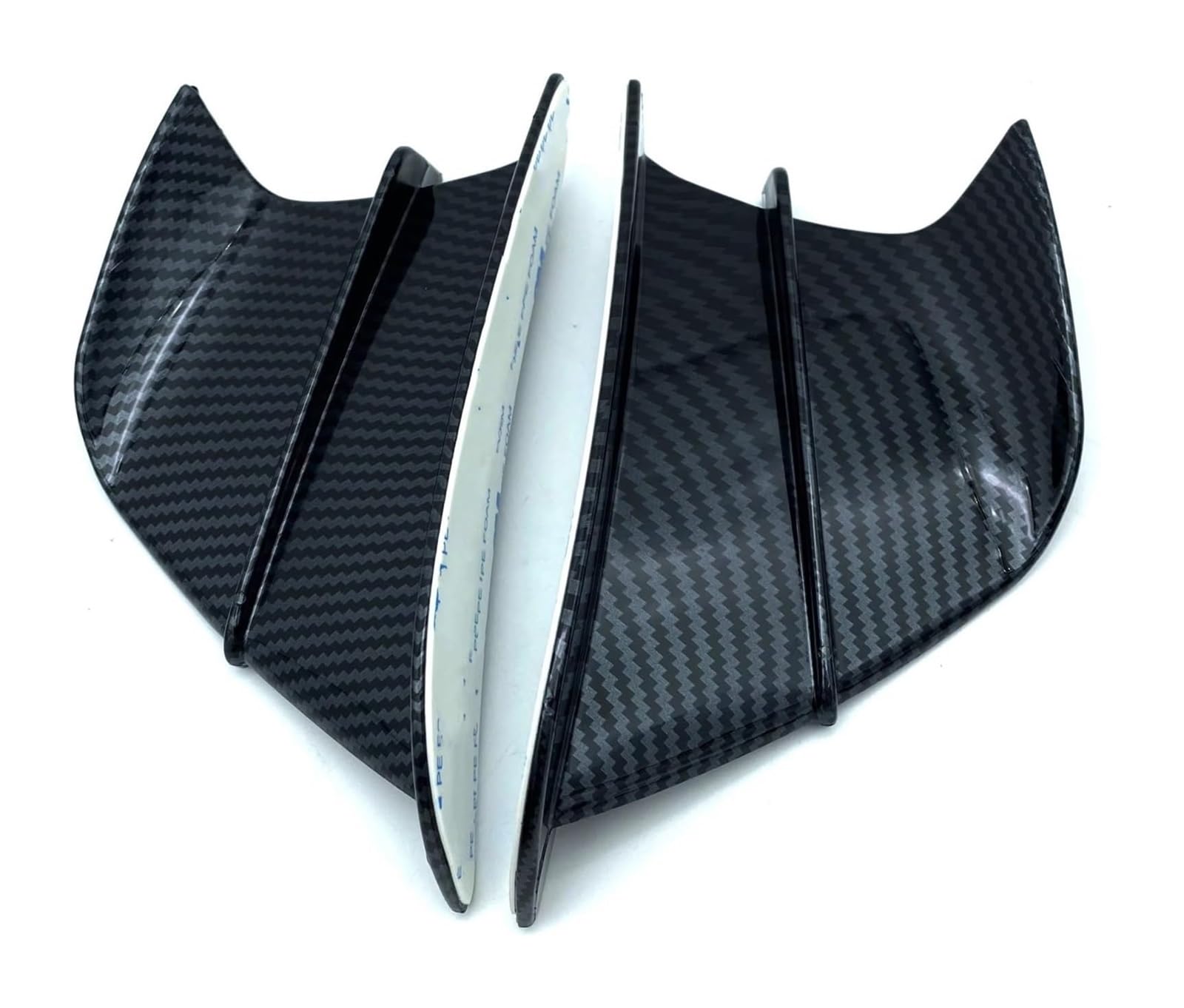 Seitenluftkanal Abdeckung Für Y&amaha YZF R15 YZFR15 YZF-R15 V3 2017–2021 Motorrad-Frontverkleidung, Aerodynamischer Winglet-Seitenflügel-Fin-Spoiler Seitenverkleidung(A Gloss Carbon Fiber) von SRVSQTPTVK