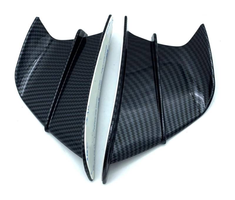 Seitenluftkanal Abdeckung Für Y&amaha YZF R15 YZFR15 YZF-R15 V3 2017–2021 Motorrad-Frontverkleidung, Aerodynamischer Winglet-Seitenflügel-Fin-Spoiler Seitenverkleidung(A Gloss Carbon Fiber) von SRVSQTPTVK