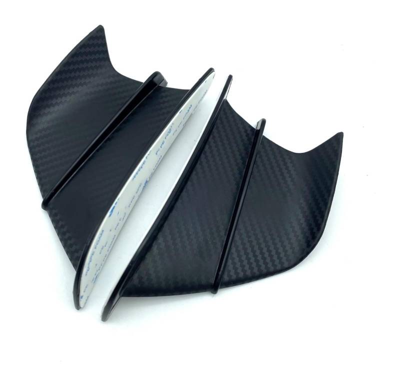 Seitenluftkanal Abdeckung Für Y&amaha YZF R15 YZFR15 YZF-R15 V3 2017–2021 Motorrad-Frontverkleidung, Aerodynamischer Winglet-Seitenflügel-Fin-Spoiler Seitenverkleidung(A Matte Carbon Fiber) von SRVSQTPTVK