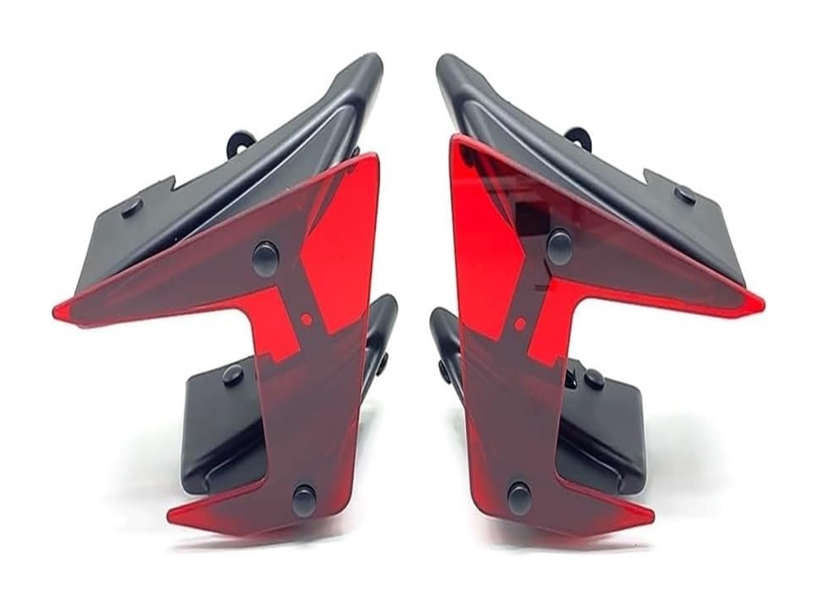 Seitenluftkanal Abdeckung Für Yam&aha MT-09 MT09 MT 09 SP 2017–2020 Motorradteile, Seitlicher Abtrieb, Nackte Spoiler, Feste Winglet-Verkleidungsflügel, Deflektoren Seitenverkleidung(MT-09 Red) von SRVSQTPTVK