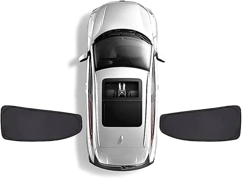 Auto Seitenfenster Sonnenschutz für Audi A3 8P 8V Sedan 2003-2024 2025,Atmungsaktive Privatsphäre Sonnenblende,UV-Schutz Hitzereduktion und Verdunkelung,B/Rear-2pcs von SSCOR
