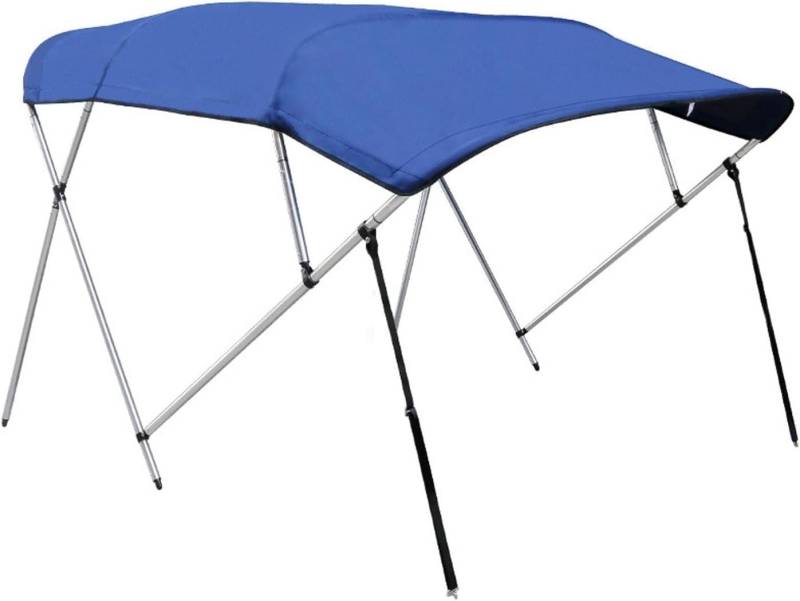 Bimini Top Sonnenschutz for Yachten mit Aluminiumrahmenrohren Aluminiumboot Fiberglasboot Stanzen Boot Zelt Schutzhülle(220x180x125cm) von SSDDLZEQ