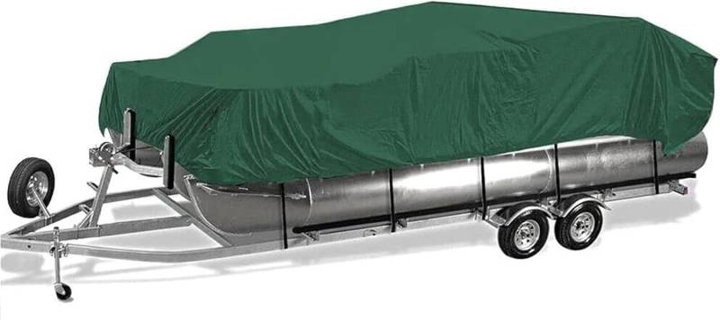 Robuste, wasserdichte Abdeckung aus Polyester-Canvas for schwimmende Boote/Deckboote, Schwarz Schutzhülle von SSDDLZEQ