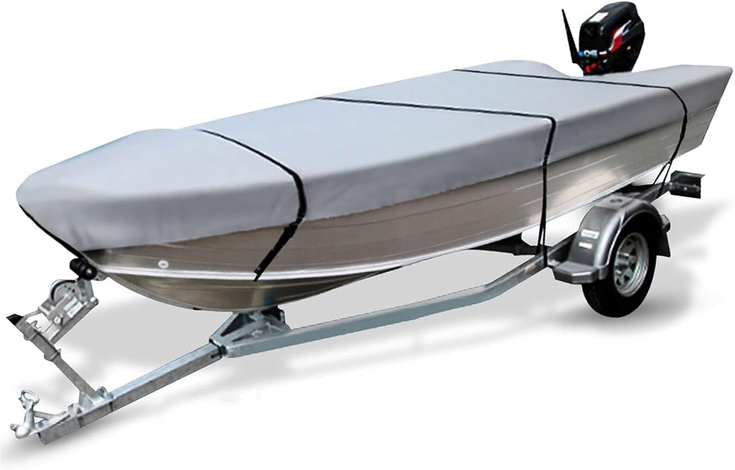 Tragbare Ski-Bootsabdeckung 600D Runabout-Bootsabdeckung for Trailerbare Boote Hochleistungsschutz Schutzhülle(20-22ftt) von SSDDLZEQ