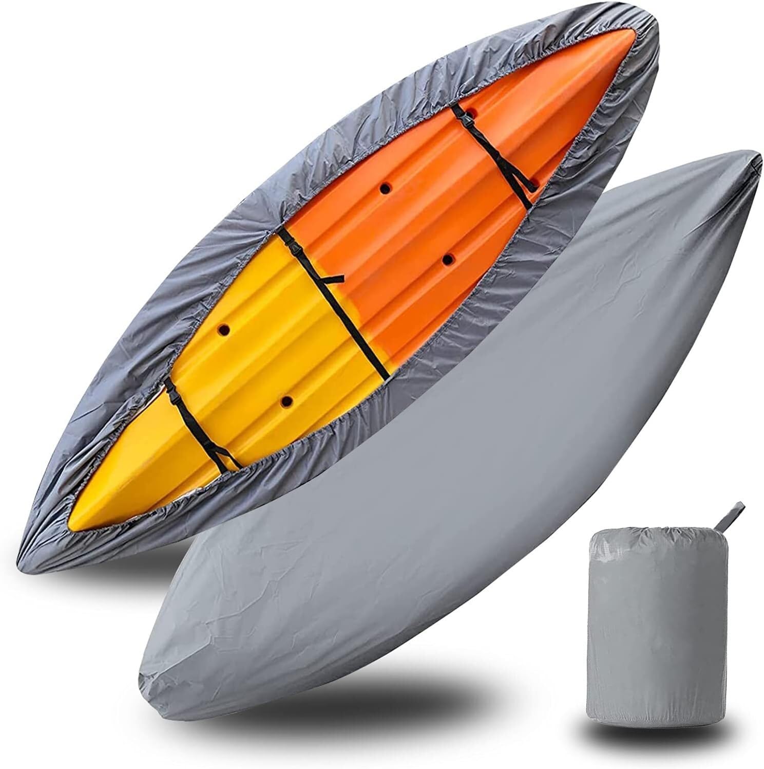 wasserdichte Kajak-Aufbewahrungsabdeckung for den Außenbereich, verstellbar, 210D-Staubschutz mit Sonnenschutz und UV-Schutz, ideal for Fischerboote, Kanus und Kajaks, schützt Ihre Ausrüstung vor den wasserdichte Kajak-Aufbewahrungsabdeckung for den Außenbereich, verstellbar, 210D-Staubschutz mit Sonnenschutz und UV-Schutz, ideal for Fischerboote, Kanus und Kajaks, schützt Ihre Ausrüstung vor den von SSDDLZEQ