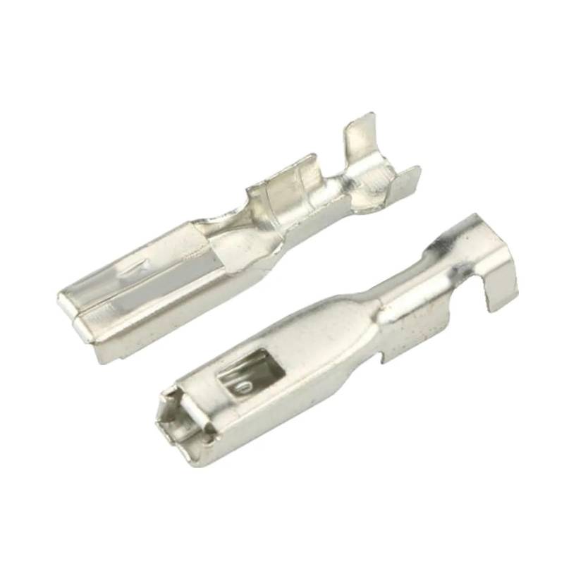 100 PCS 2.8 series copper terminal rectangular terminal connector terminal block hole DJ621-F2.8A von SSOPTMCB