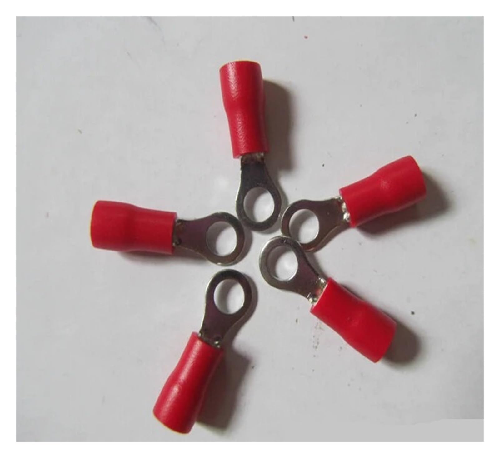 1000pcs/lot RV1.25-4 Insulated Ring Terminals Electrical Crimp Connectors 1000pcs/lot RV1.25-4 Insulated Ring Terminals Electrical Crimp Connectors von SSOPTMCB