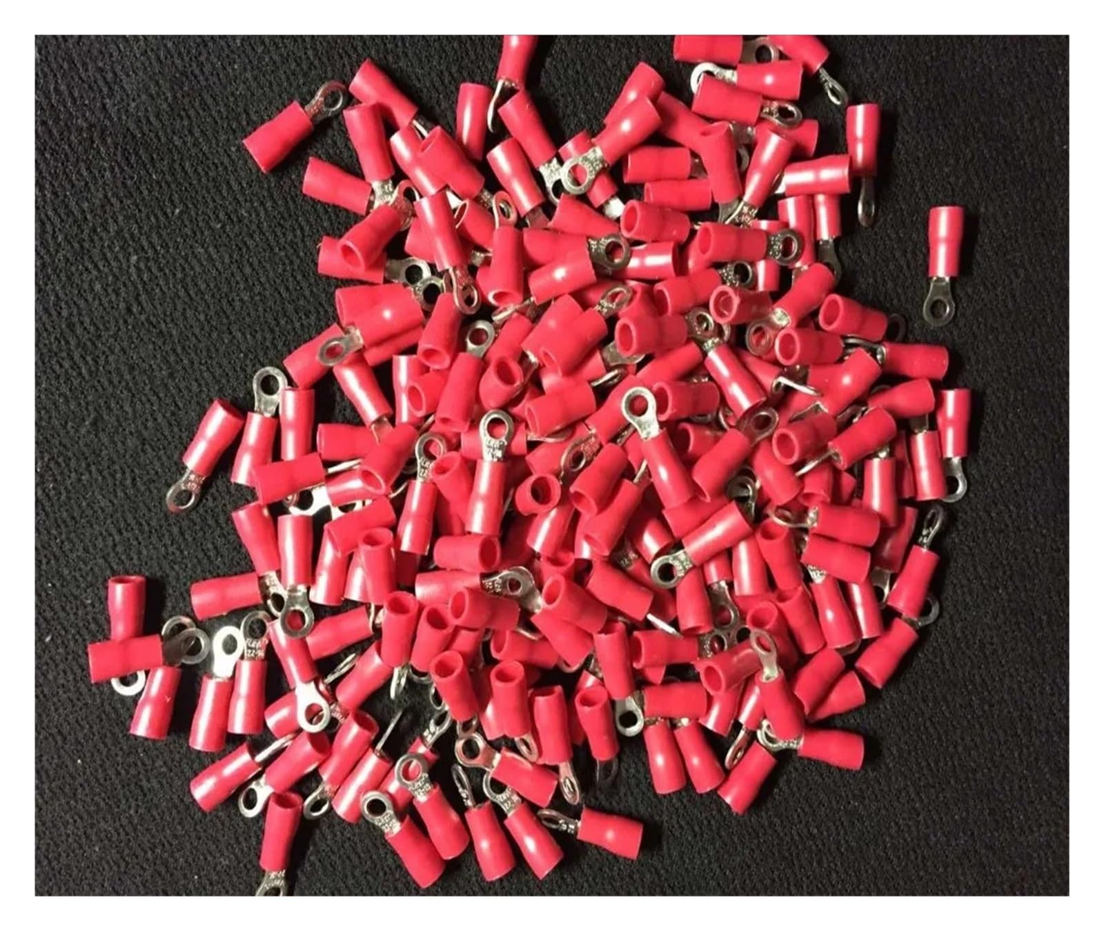 1000pcs RV1.25-3#4 bolt Insulated ring Terminal Electrical Crimp Connectors 1000pcs RV1.25-3#4 bolt Insulated ring Terminal Electrical Crimp Connectors von SSOPTMCB