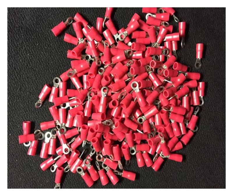 1000pcs RV1.25-3#4 bolt Insulated ring Terminal Electrical Crimp Connectors von SSOPTMCB