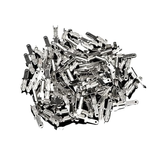 100Pcs 2.8mm Electrical Wire Insulated Crimp Terminal Connectors Spade Terminal Connector AWG 22-16 Assortment Set 100Pcs 2.8mm Electrical Wire Insulated Crimp Terminal Connectors Spade Terminal Connector AWG 22-16 Assortment Set von SSOPTMCB