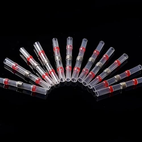 100pcs Solder Seal Wire Connectors electricos Waterproof Heat Shrink Butt Connectors Wire Terminals Insulated von SSOPTMCB