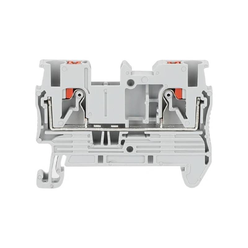 100pcs Type Fast Wiring Arrangement Connector PT2.5 Din Rail Combined Push In Spring Screwless Terminal Block von SSOPTMCB