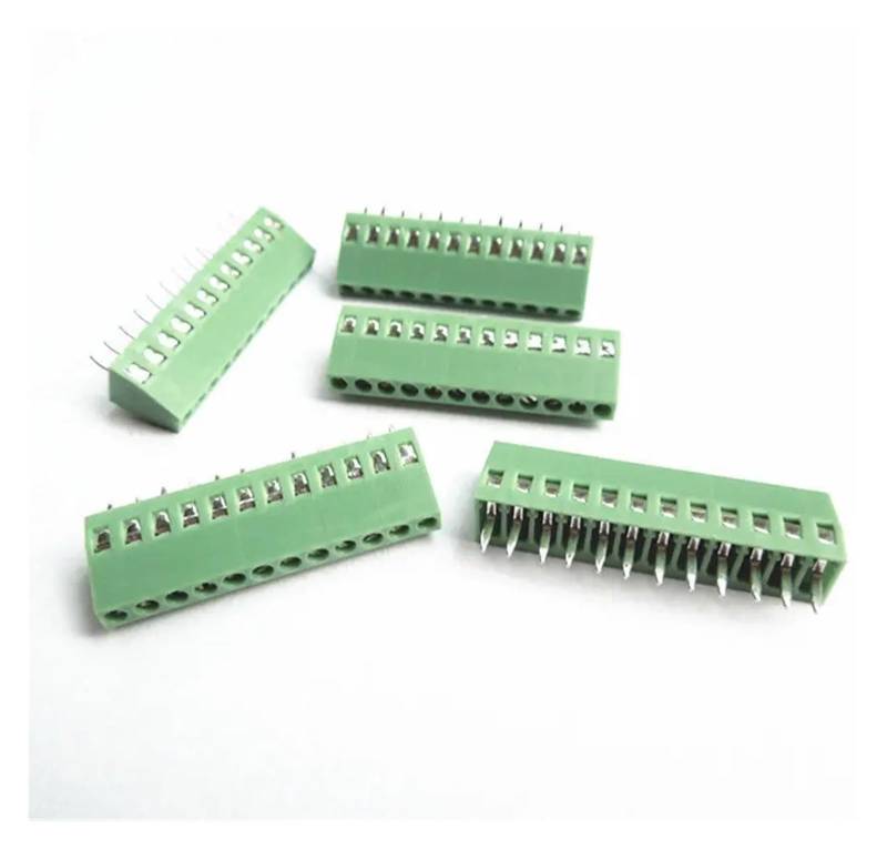 10pcs 12 Poles/12 Pin 2.54mm/0.1" PCB Screw Terminal Block Connector von SSOPTMCB
