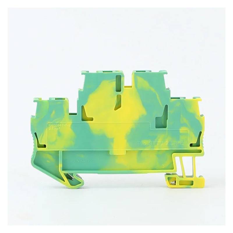 10pcs STTB 2.5-PE Type Din Rail Ground Earth Spring Quick Connector United Modular Terminal Block STTB-2.5PE von SSOPTMCB