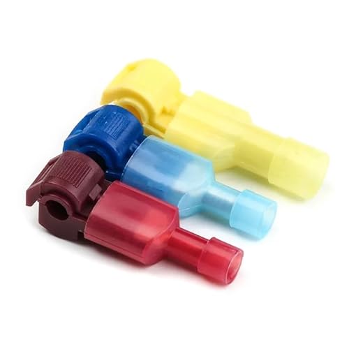 120 PCS Quick Electrical Wire Connectors Splice Taps and Insulated Male Quick Disconnect Terminals set von SSOPTMCB