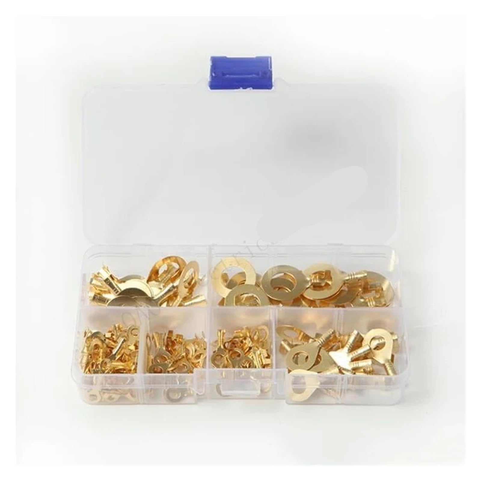 150PCS Ring Lug Terminals Electrical Wire Connectors Non-insulated Crimp Terminal Assortment M3/M4/M5/M6 with Box 150PCS Ring Lug Terminals Electrical Wire Connectors Non-insulated Crimp Terminal Assortment M3/M4/M5/M6 with Box von SSOPTMCB