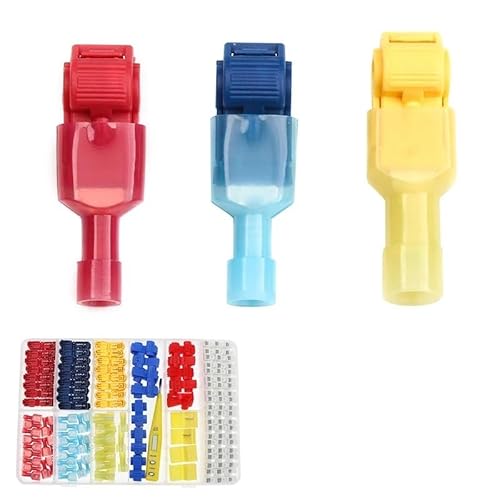 168pcs Quick Wire Lock Clip Snap Splice Lock Quick Terminal Electrical Cable Connectors T-Tap Crimp Ant Clip Terminals Connector 168pcs Quick Wire Lock Clip Snap Splice Lock Quick Terminal Electrical Cable Connectors T-Tap Crimp Ant Clip Terminals Connector von SSOPTMCB