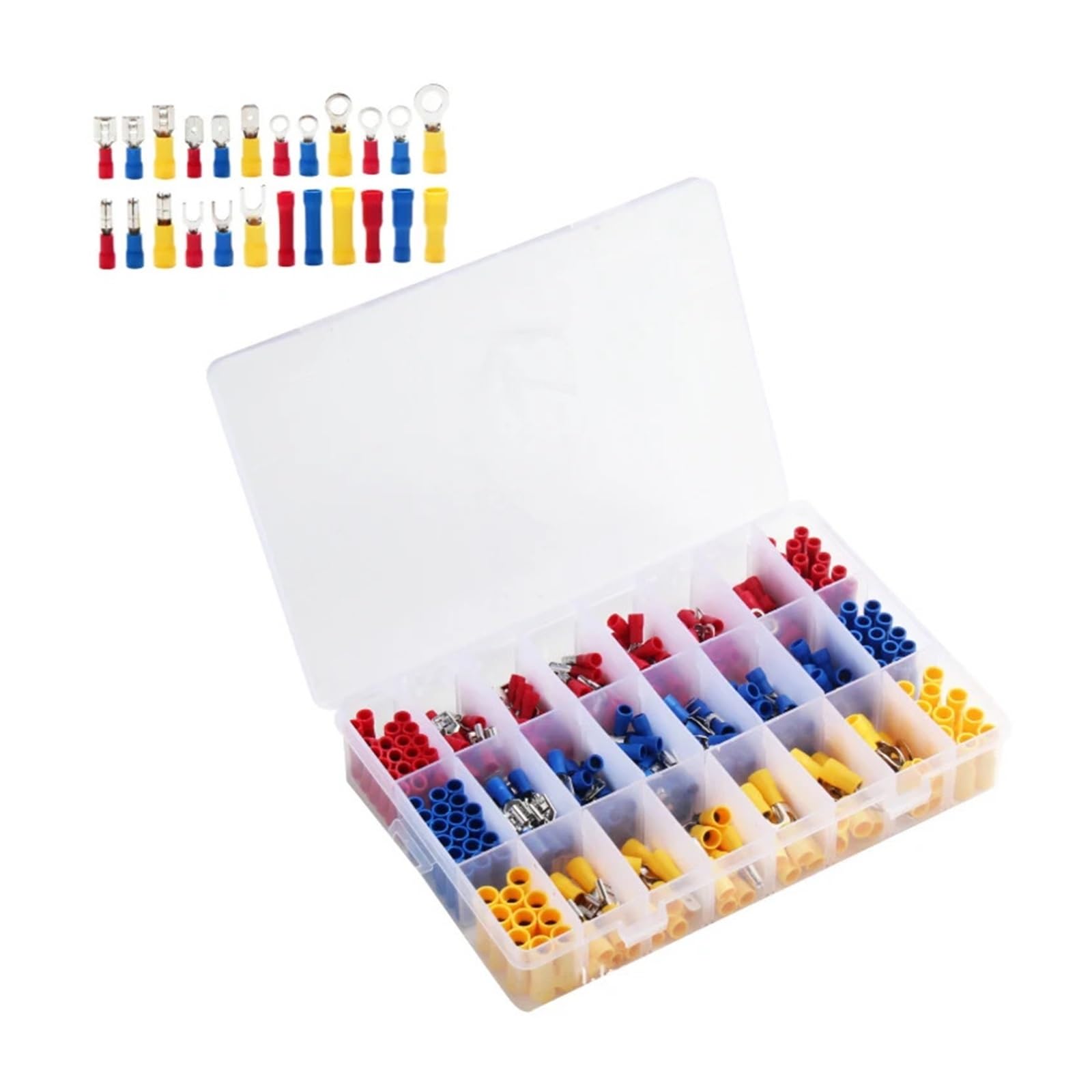 400pcs cold pressed terminal set 30 terminal box cold pressed terminal combination 400pcs cold pressed terminal set 30 terminal box cold pressed terminal combination von SSOPTMCB