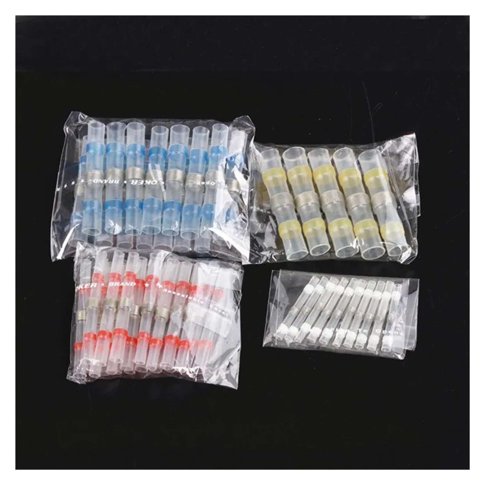 50PCS Solder Seal Heat Shrink Butt Terminals Soldering Sleeve Electrical Wire Connector Cable Terminal Connector Kit 50PCS Solder Seal Heat Shrink Butt Terminals Soldering Sleeve Electrical Wire Connector Cable Terminal Connector Kit von SSOPTMCB