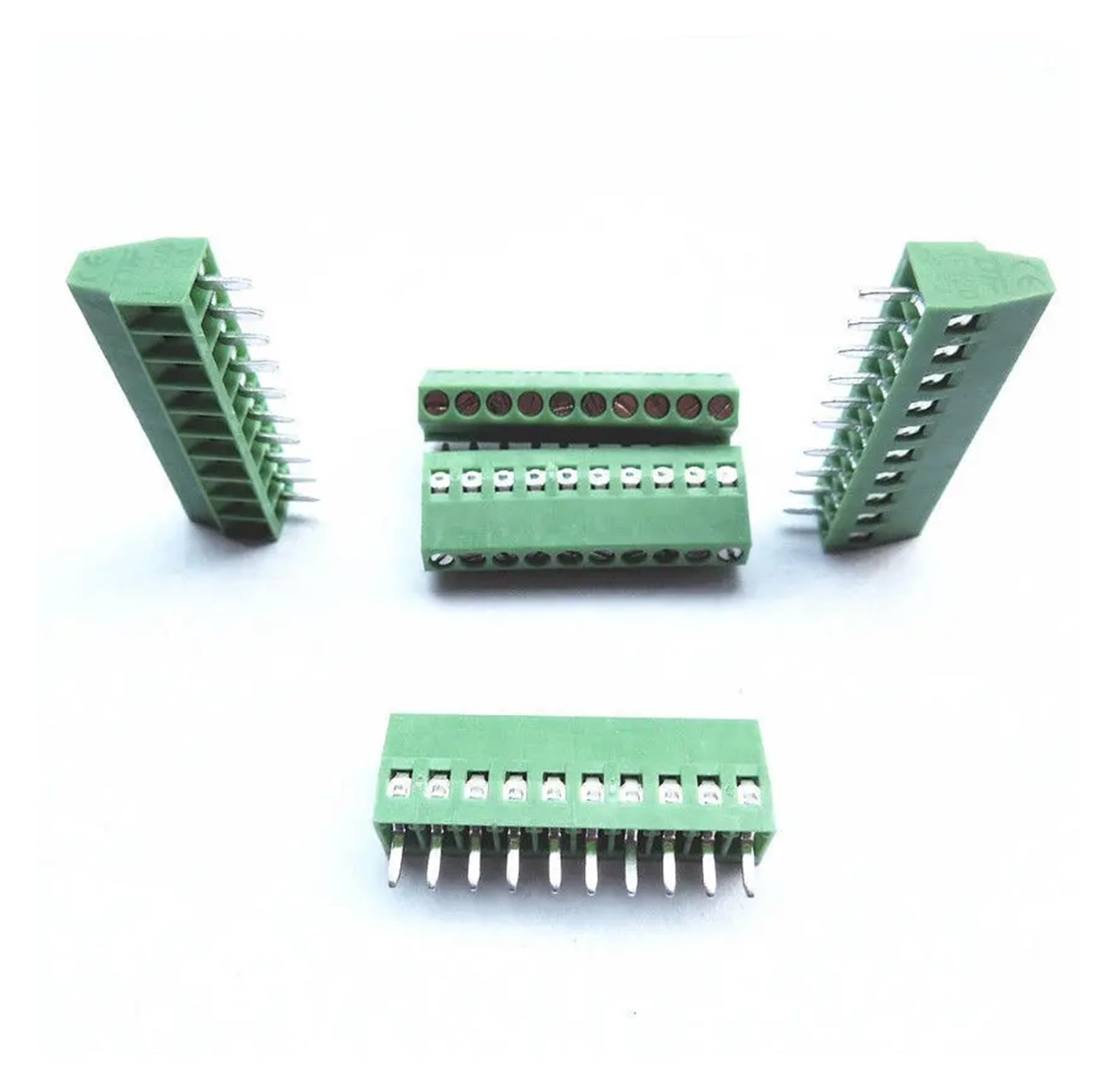 5pcs 10 Poles/10 Pin 2.54mm/0.1" PCB Screw Terminal Block Connector 5pcs 10 Poles/10 Pin 2.54mm/0.1" PCB Screw Terminal Block Connector von SSOPTMCB