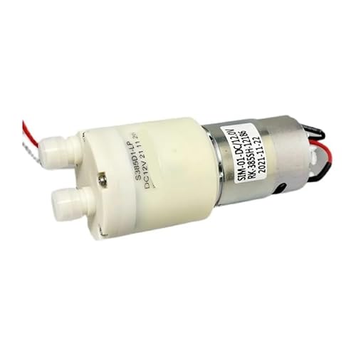 DC12V 385 Water Pump S385D1-LP Round Self Priming Clear Water Pump 1.4L/min Diaphragm Pump for Drinking Water Machine Motor Drivers von SSOPTMCB