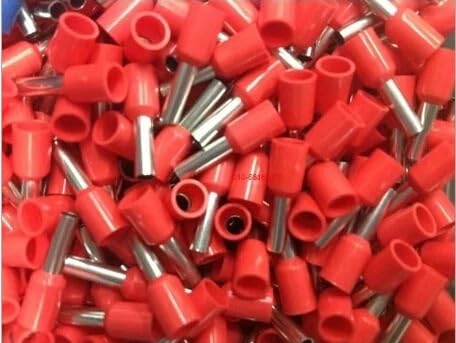 E0506 22 AWG 0.5mm2 Insulated Cord End Terminal Wire Ferrules von SSOPTMCB