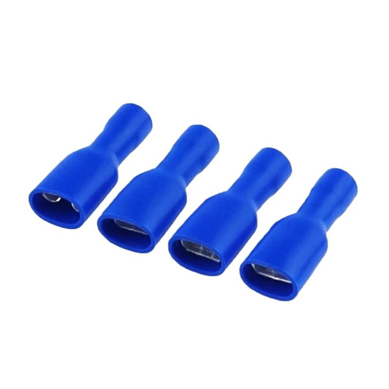 FDFD2-250 FDFD2.5-250 Female Insulated Electrical Crimp Terminal for 1.5-2.5mm2 Connectors Cable Wire Connector 100PCS/Pack FDFD von SSOPTMCB