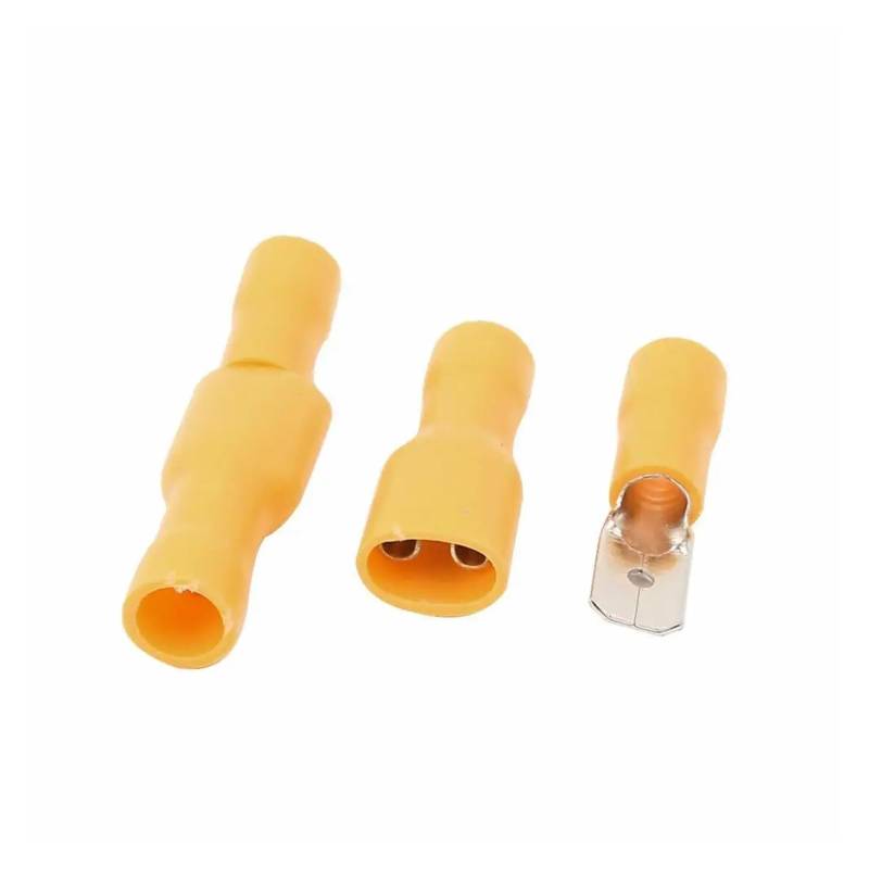 FDFD5.5-250 50pcs 25set MDD5.5-250 yellow Male Female male wire connections Crimp Terminal Connectors von SSOPTMCB