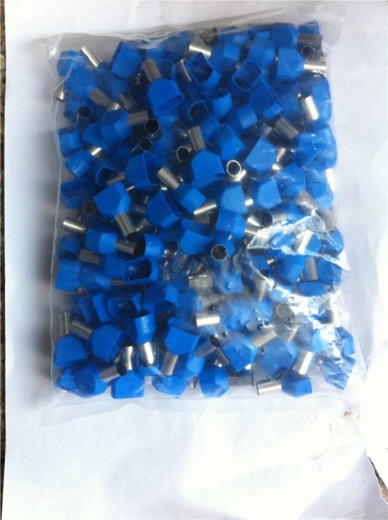 TE16-14 2 X 6 AWG Dual Entry Wire Bootlace Ferrules For 2 X 16.0mm2, 14.0mm Pin Length von SSOPTMCB