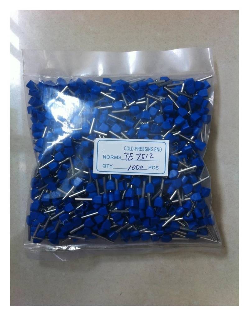 TE7512 Dual Entry Wire terminator Ferrules For 2 X 0.75mm terminal connector von SSOPTMCB